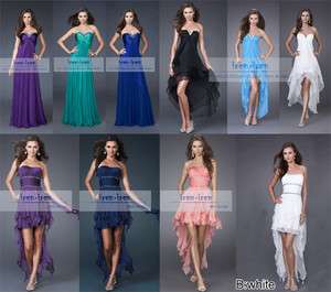 Party Cocktail Prom Dress Formal Evening Dress Bridesmaid Size 6 8 10 