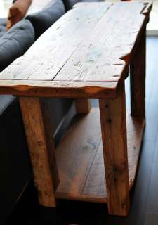 Rustic Refinery #375 Reclaimed Wood Sofa Table  