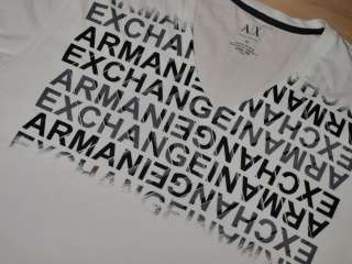 Armani Exchange Latitude T Shirt White NWT  