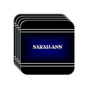  Personal Name Gift   SARAH ANN Set of 4 Mini Mousepad 
