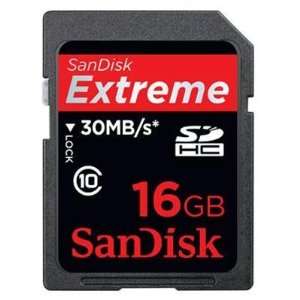  16GB Extreme SD Card Electronics