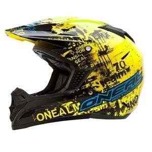  ONeal Racing 5 Series Toxic Helmet   2X Large/Yellow 