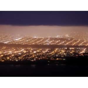  San Francisco at Night, from the Marin Headlands Stretched 