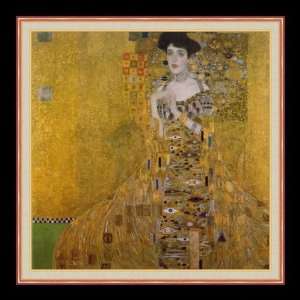  Adele Bloch Bauer I by Gustav Klimt   Framed Artwork 