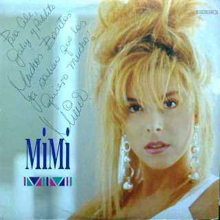 MIMI EX FLANS LP 12 AUTOGRAPH RARE EDITION 1991 EMI MEXICO NEW  