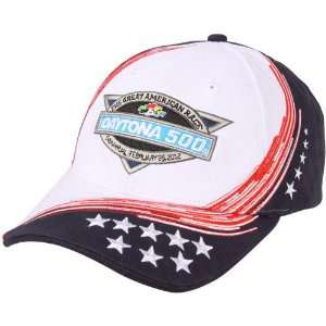  NASCAR Chase Authentics Daytona 500 American Flag Adjustable Hat 