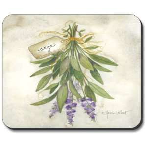  Decorative Mouse Pad Sage Herb Themed Electronics
