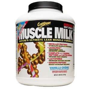  CytoSport  Muscle Milk, Vanilla Creme, 4.96lbs Health 