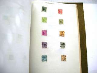WW(A D), CHINA, 100S of OLD Stamps hinged in notebook type album 
