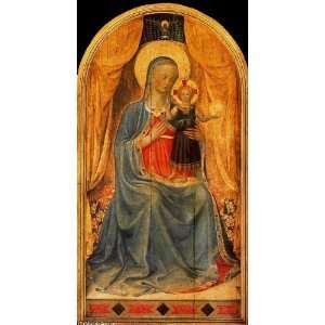  Hand Made Oil Reproduction   Fra Angelico   24 x 46 inches 
