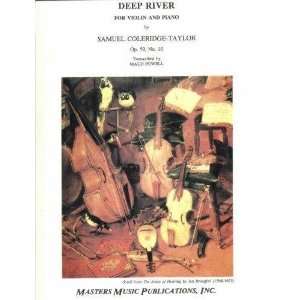   Deep River Op. 59 No. 10 for Violin and Piano Maud Powell Master Music