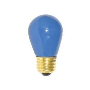  SUNLITE 24pcs 11w S14 120v Medium Base Ceramic Blue Bulb 
