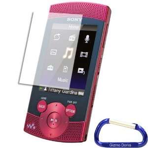 Screen Protector with Free Carabiner Key Chain for the Sony Walkman S 