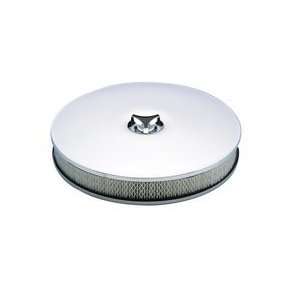  Mr. Gasket 4338 14IN CHROME AIR CLEANER: Automotive