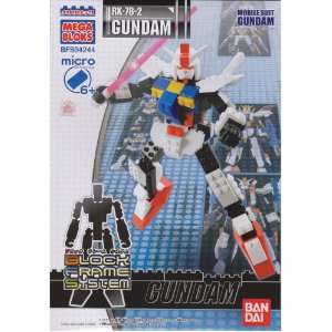  Mega Bloks Gundam RX 78 2 + Expansion Set A Toys & Games