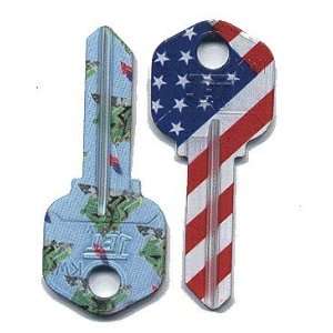  Groovy   Iwo Jima House Key Kwikset / Titan / UltraMax KW1 