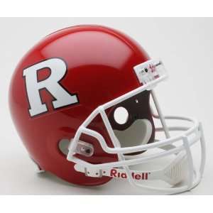  Rutgers Scarlet Knights Full Size Replica Football Helmet 