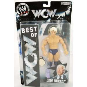 of WCW Series   Ric Flair Figure   With Championship Belt   Mint   New 