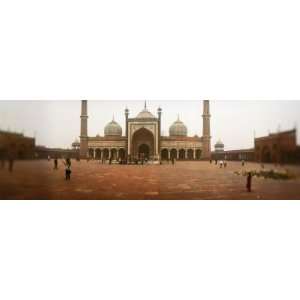Facade of a Mosque, Jama Masjid, Delhi, India Travel Photographic 