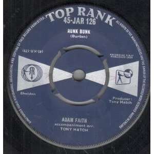  RUNK BUNK 7 INCH (7 VINYL 45) UK TOP RANK 1959 ADAM 