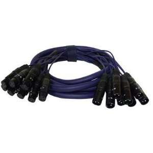  20 8 Channel XLR Snake Cable Electronics