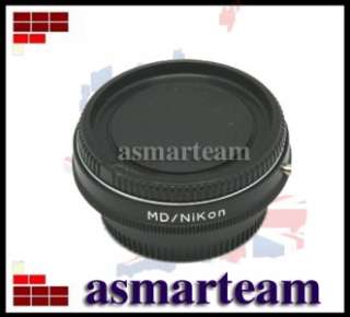 Minolta MD lens to Nikon D700 D300 D90 D60 Adapter  