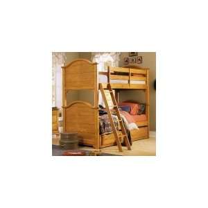     Pine Twin/Twin Bunk Bed with Trundle by Vaughan Bassett Furniture