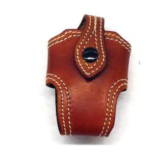   Chestnut Leather Cell Phone Case 170150: Cell Phones & Accessories