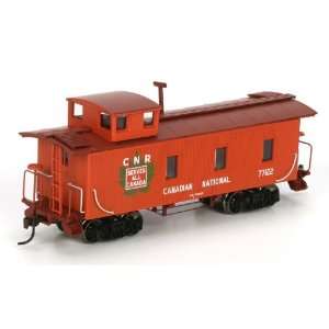  Roundhouse HO RTR 30 3 Window Caboose, CN #77 RND84383 