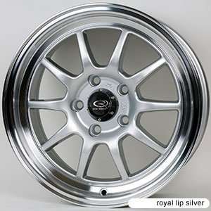  Rota GT3 Royal Lip Silver (15x7.0 +40 4x100)    Set of 4 Wheels 