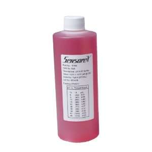 Sensorex B104 pH 4.01 Buffer Solution, 1 Pint Capacity, Red  