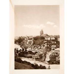  1904 Photogravure Bern Switzerland Cityscape Historic 