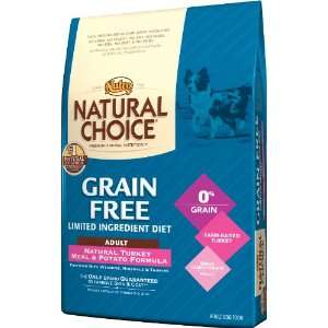 Natural Choice Dog Grain Free Turkey and Potato Formula Dog Food Cans 