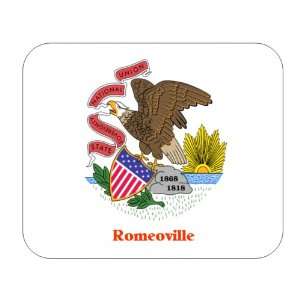  US State Flag   Romeoville, Illinois (IL) Mouse Pad 