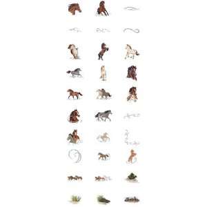  Wild Horses Embroidery Designs by Amazing Designs on a 