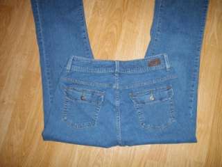 LEE RIDERS No Gap Waist BootCu Jeans 10 flap pockets  