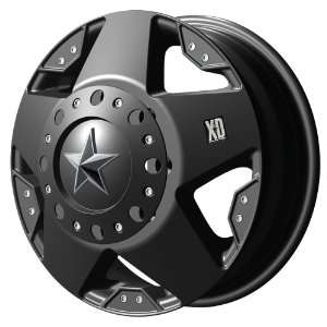 17x6 KMC XD Rockstar (Matte Black) Wheels/Rims 8x170 (XD77576087799)