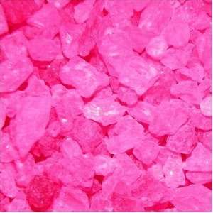 Rock Candy Crystals   Pink Cherry 5lb  Grocery & Gourmet 
