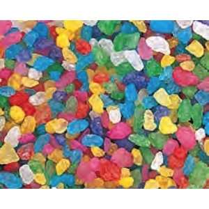 Assorted Multi Colored Rock Candy Crystals 5LB Bag