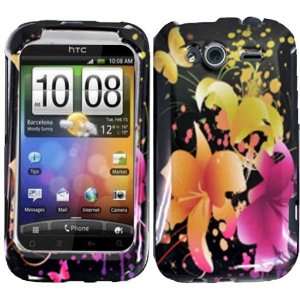  Heavenly Flowers Hard Case Cover for T Mobile Metropcs HTC Wildfire 