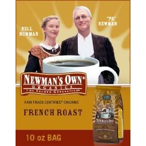 Newmans ~ FRENCH ROAST Whole Bean Grocery & Gourmet Food