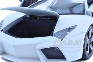   of Lamborghini Reventon Matt White die cast car model by Bburago
