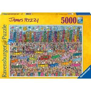  James Rizzi City 5000 Piece Puzzle Toys & Games