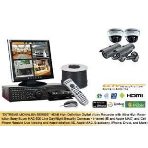  Super HAD II Infrared Day/Night Security Camera System with Internet 