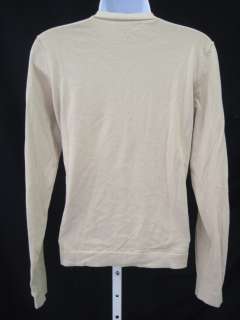 ETCETERA Camel Long Sleeve Sweater Top Shirt Sz M  