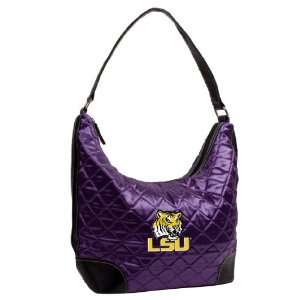  NCAA Louisiana State University Team Color Quilted Hobo 