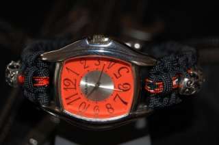 The ULTIMATE Harley Davidson Colors Paracord Watch Orange  