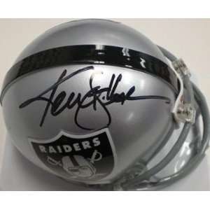 Autographed Ken Stabler Mini Helmet 