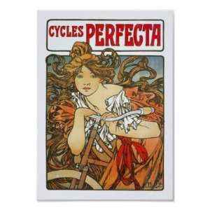  Cycles Perfecta, Alphonse Mucha Posters