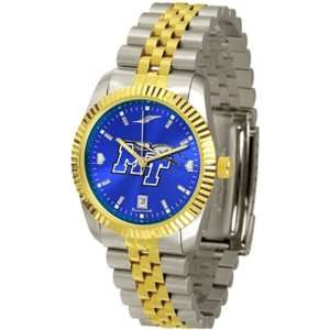  Middle Tennessee State MTSU NCAA Mens 23Kt Executive Watch 